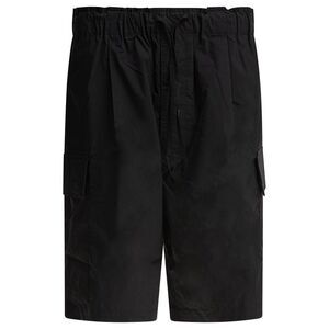 KAPTAIN SUNSHINE Cotton Cargo Shorts Men BLACK Pants